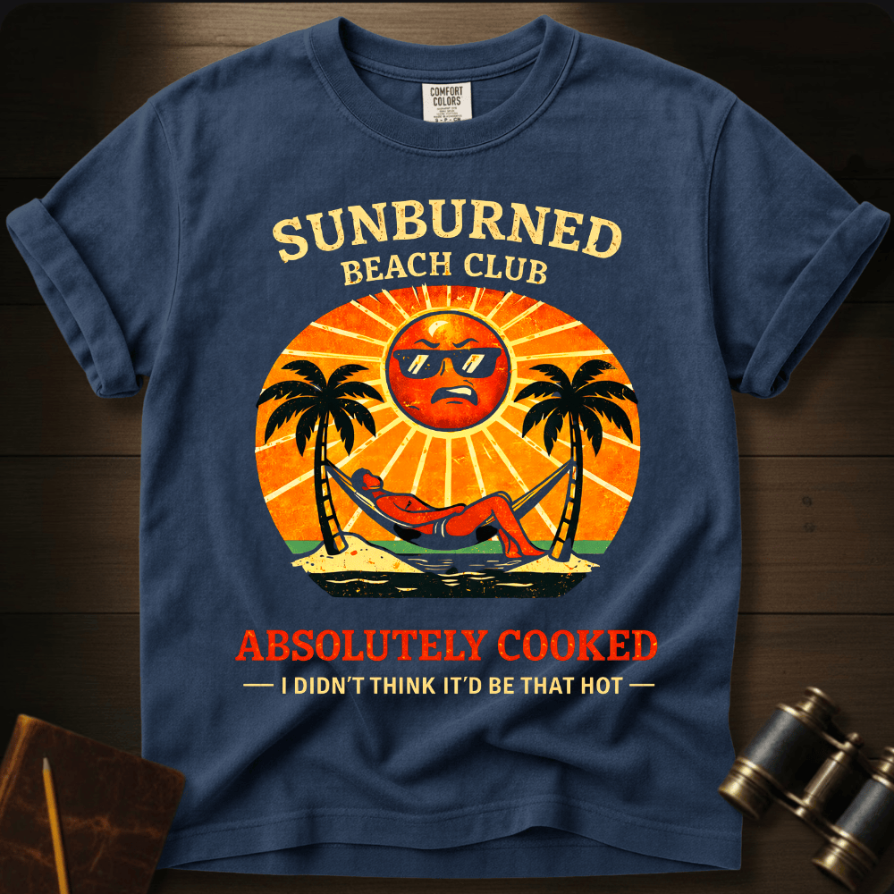 Sunburned Beach Club T-shirt