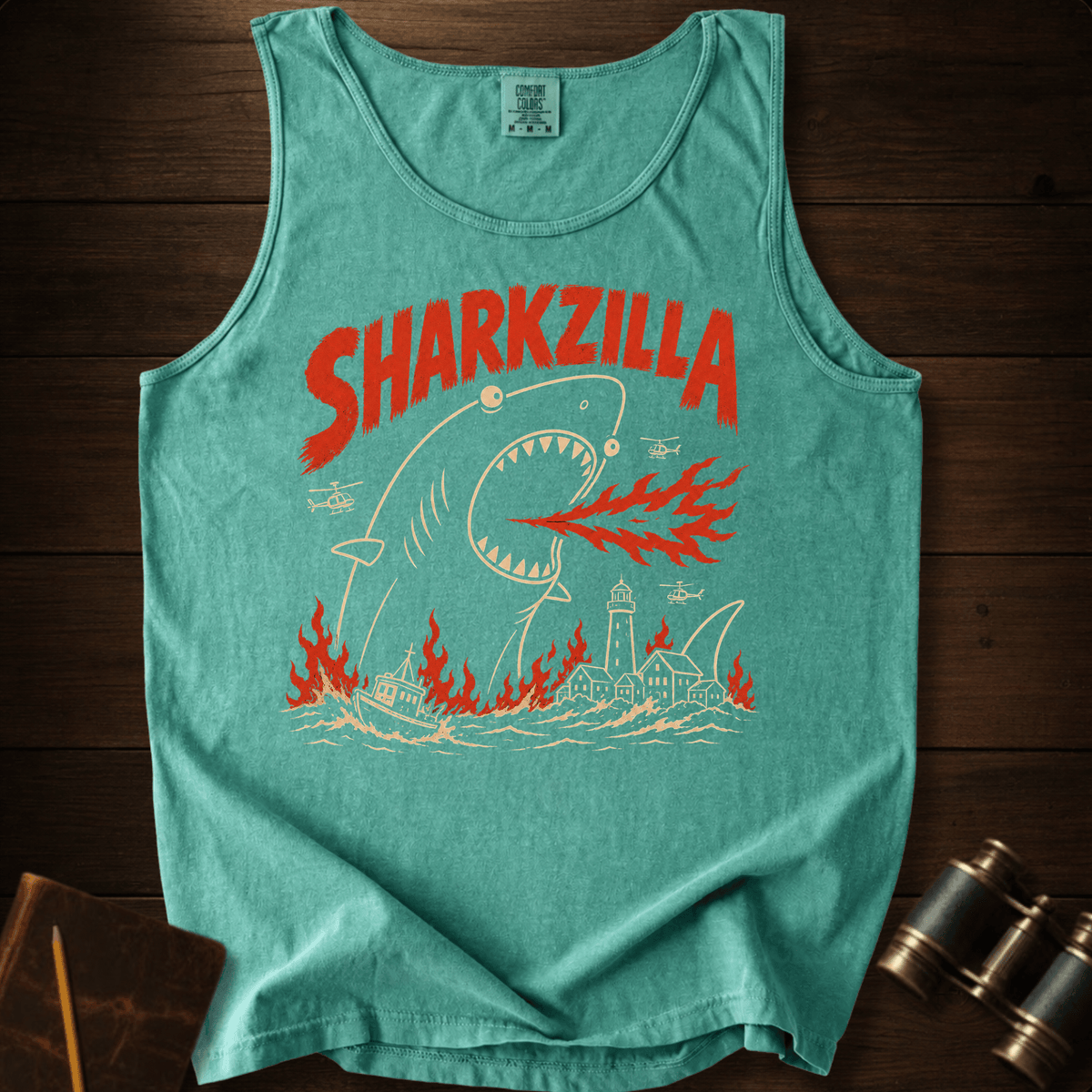 Sharkzilla Tank Top