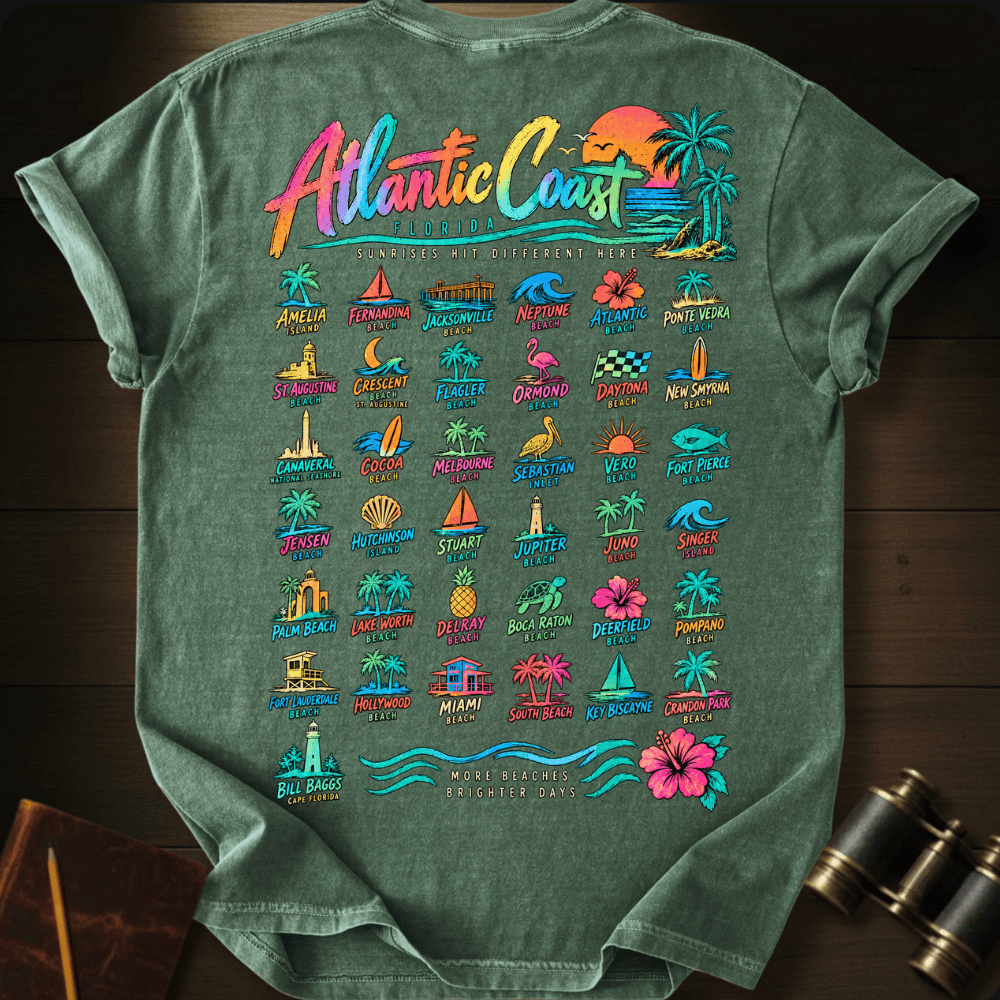 Atlantic Coast Florida T-shirt