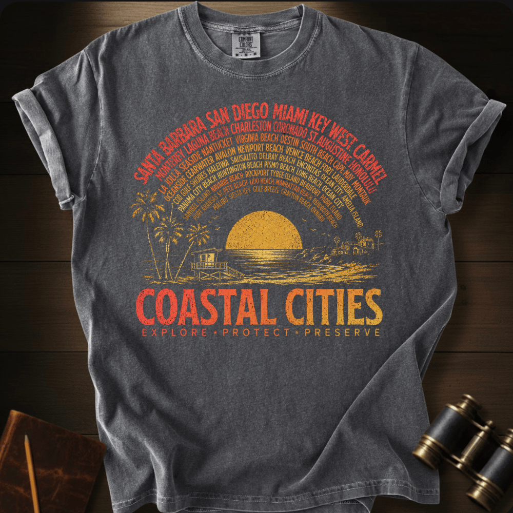 Coastal Cities USA T-shirt
