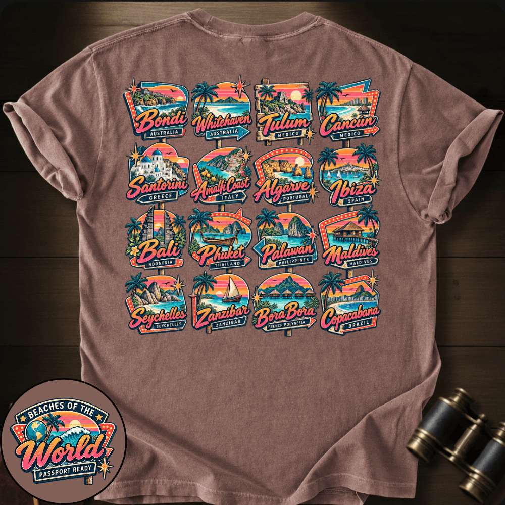 Beaches of the World T-shirt