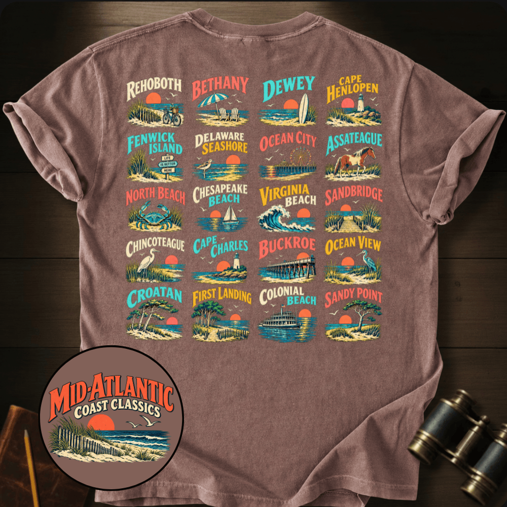 Mid-Atlantic Coast Classics T-shirt