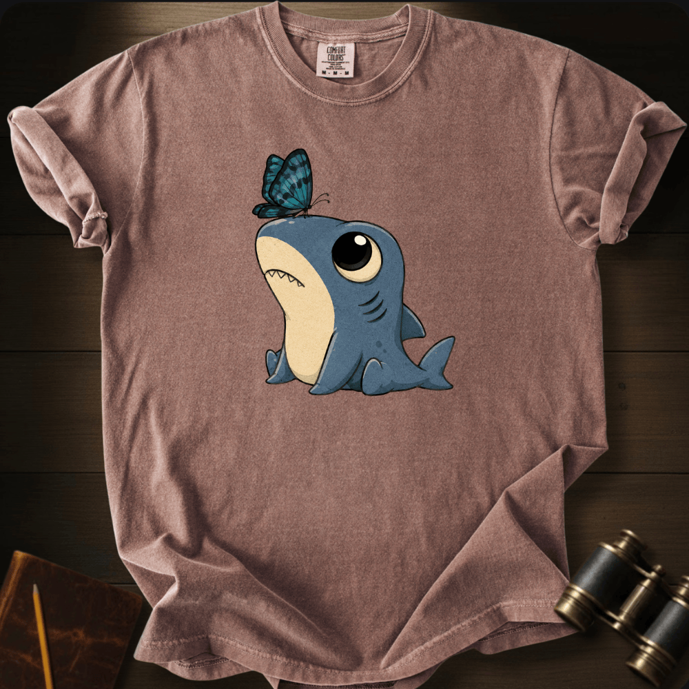 Butterfly Shark T-shirt