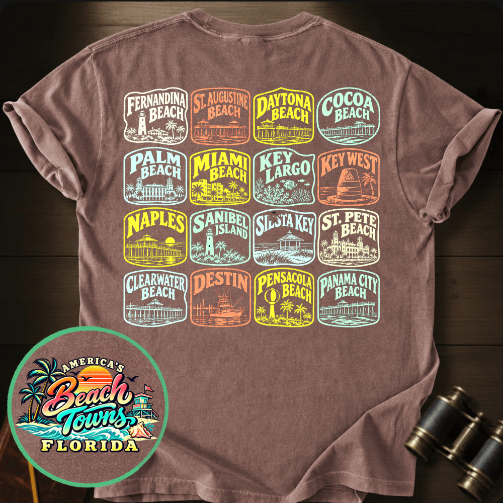 Florida Coast Beaches T-shirt