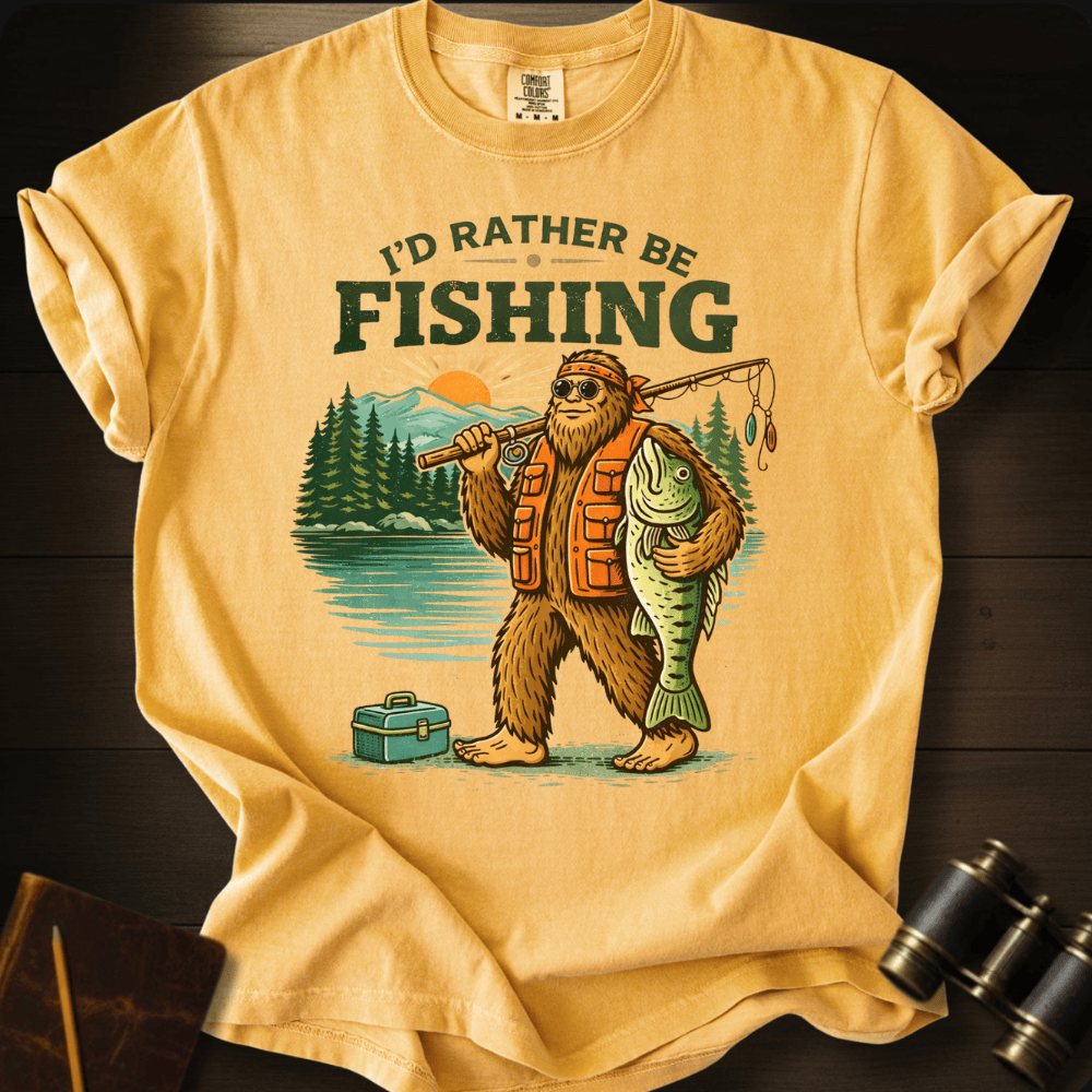 I´D Rather Be Fishing T-shirt