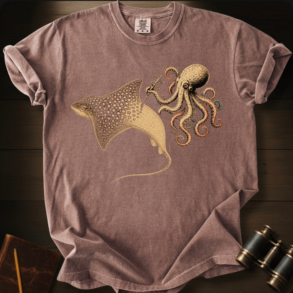 Spotted Eagle Ray Tattoo T-shirt