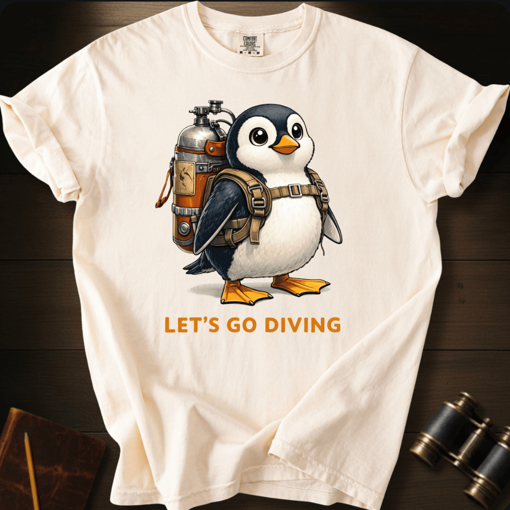 Let´s Go Diving T-shirt