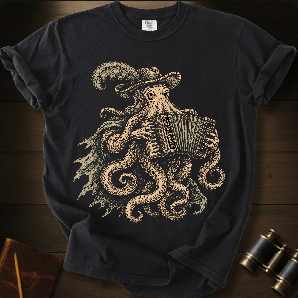 Acordeon Player T-shirt