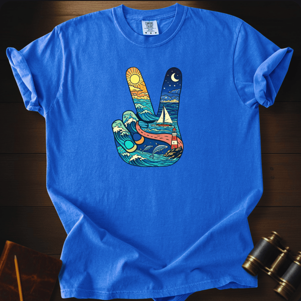 Peace Above the Ocean T-shirt