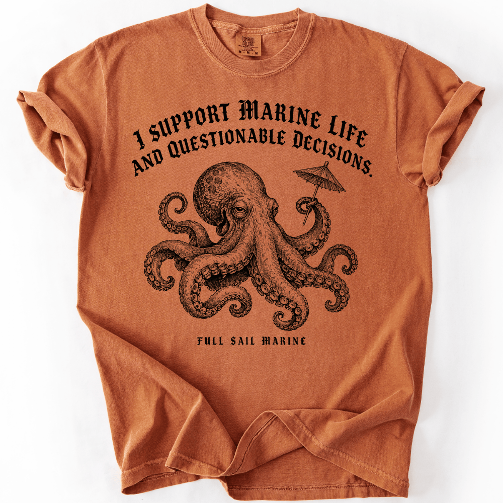 I Support Marine Life T-shirt