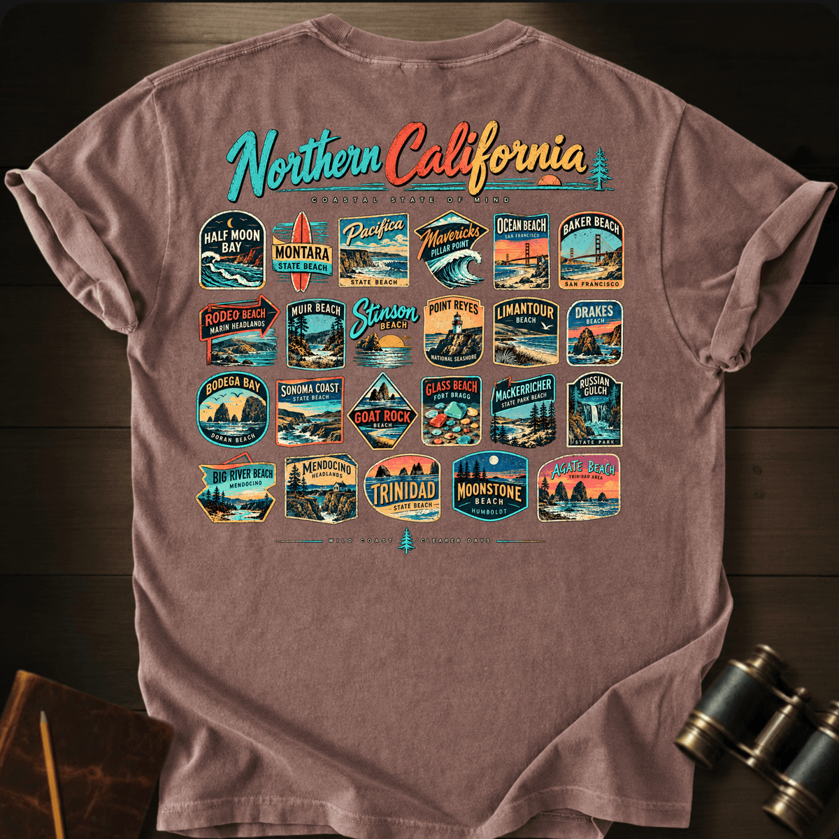 Northern California 2 T-shirt