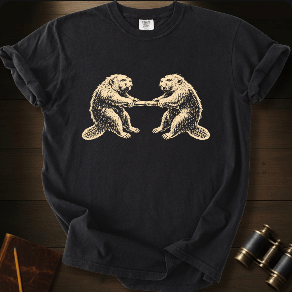 Beaver Tug-of-War - T-shirt