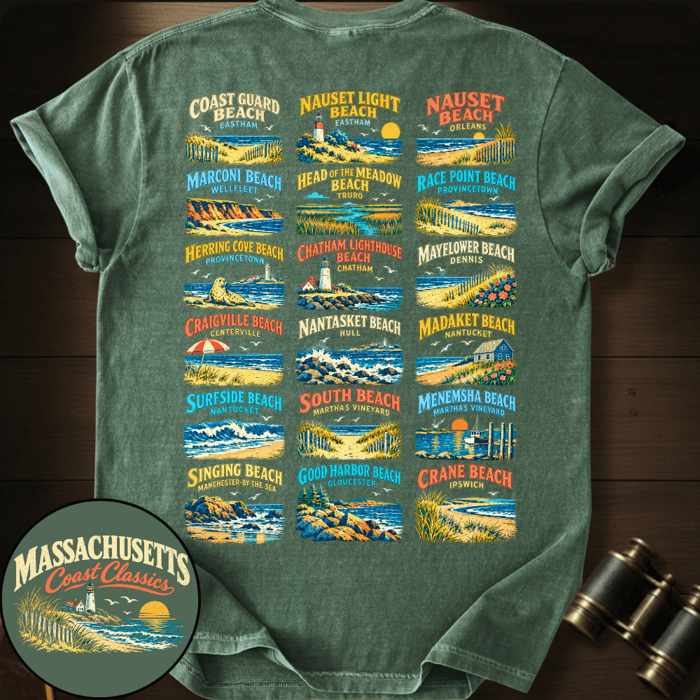 Massachusetts Coast Classics T-shirt