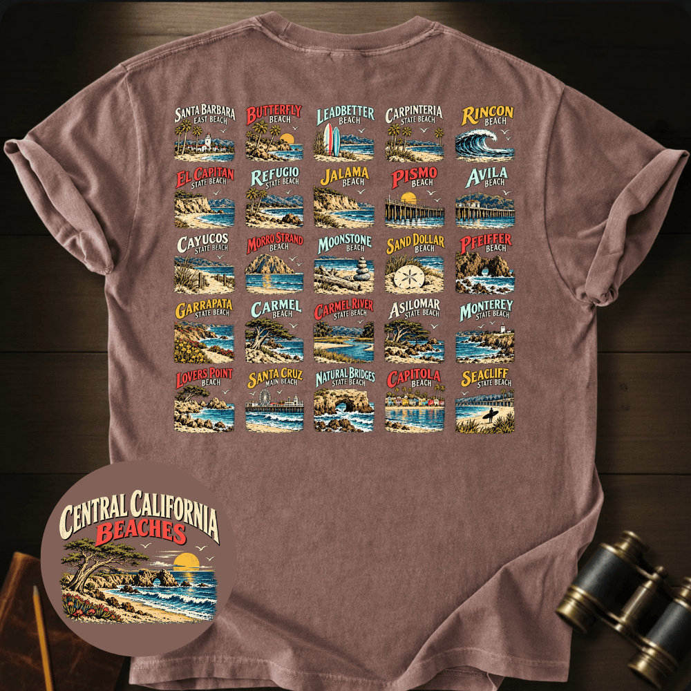 California Beaches T-shirt