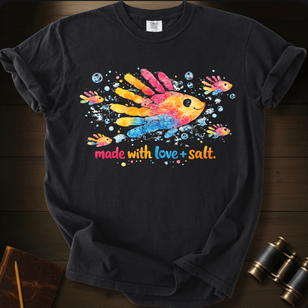 Made With Love And Salt T-shirt
