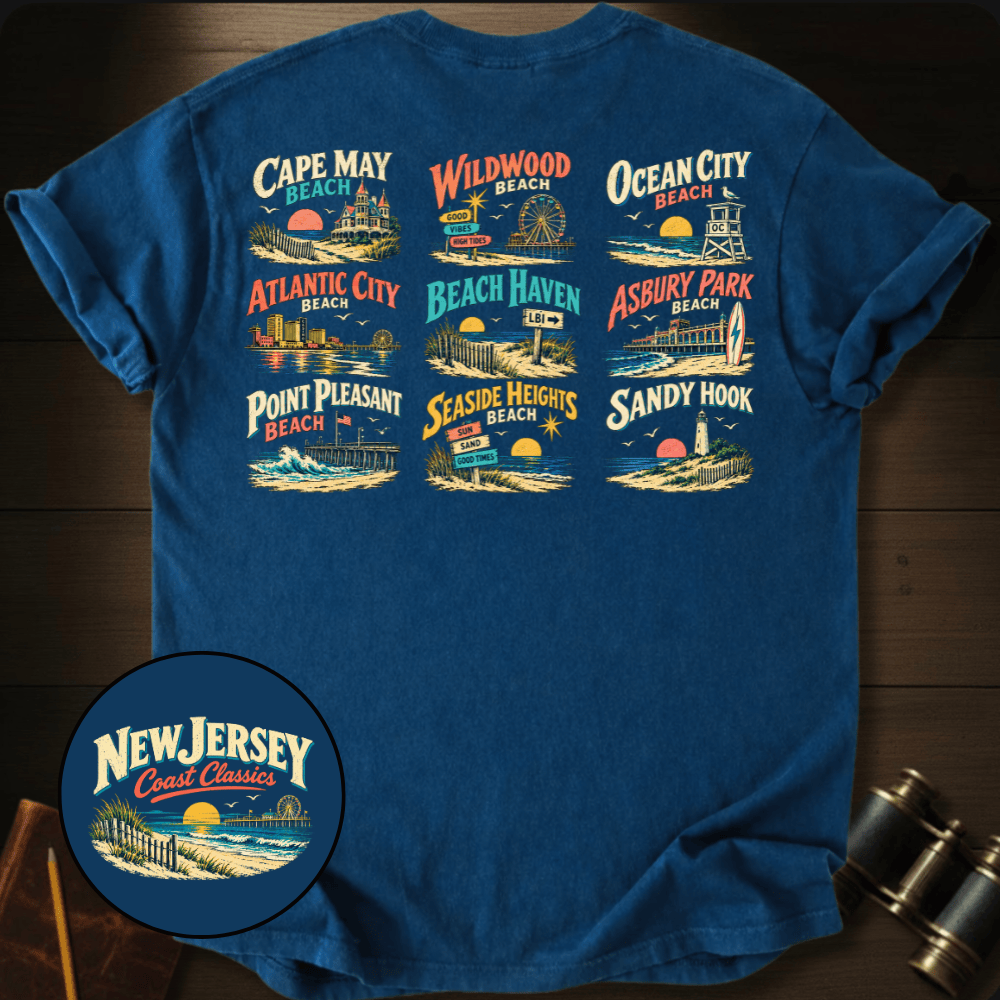 New Jersey Coast Classics T-shirt