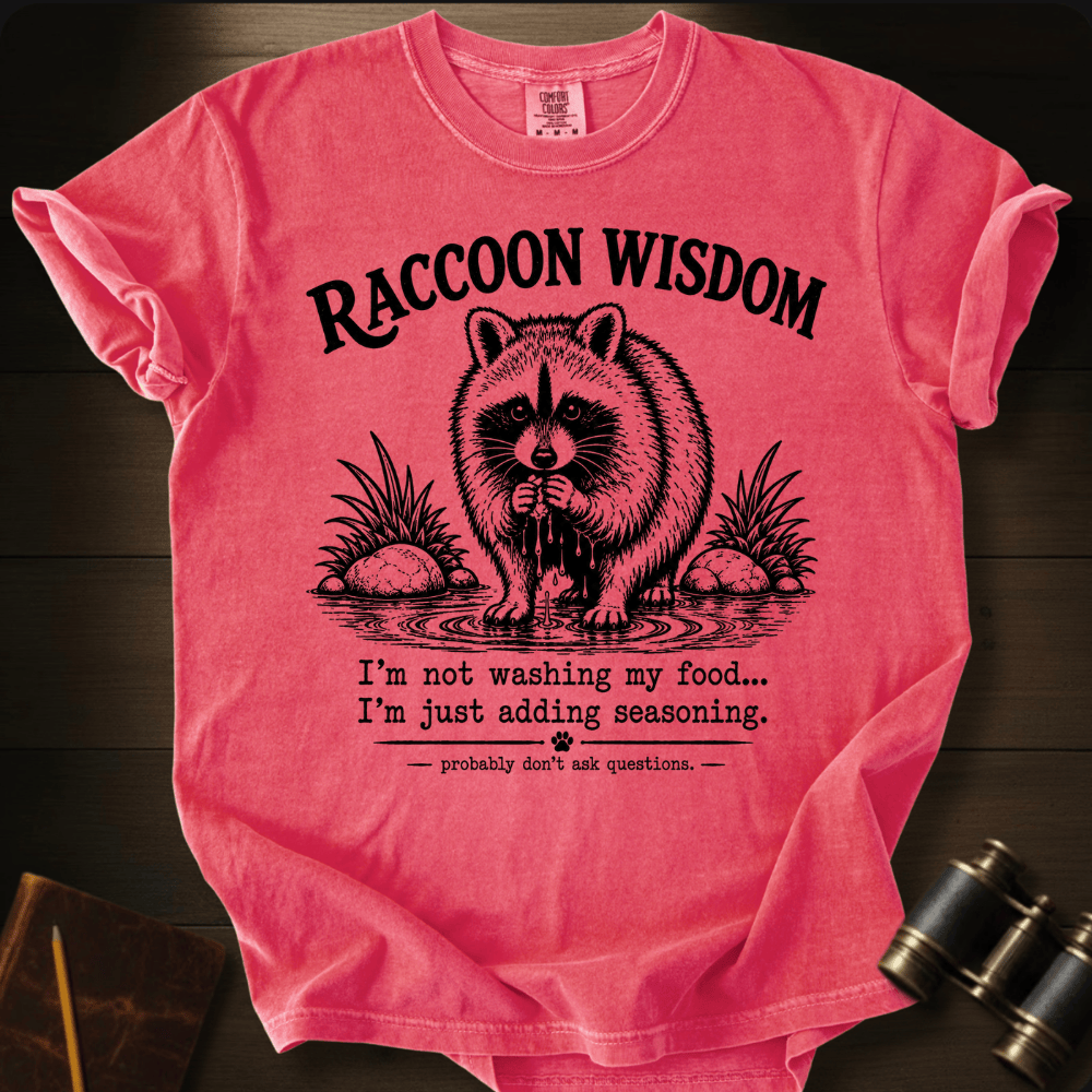 Raccoon Wisdom T-shirt