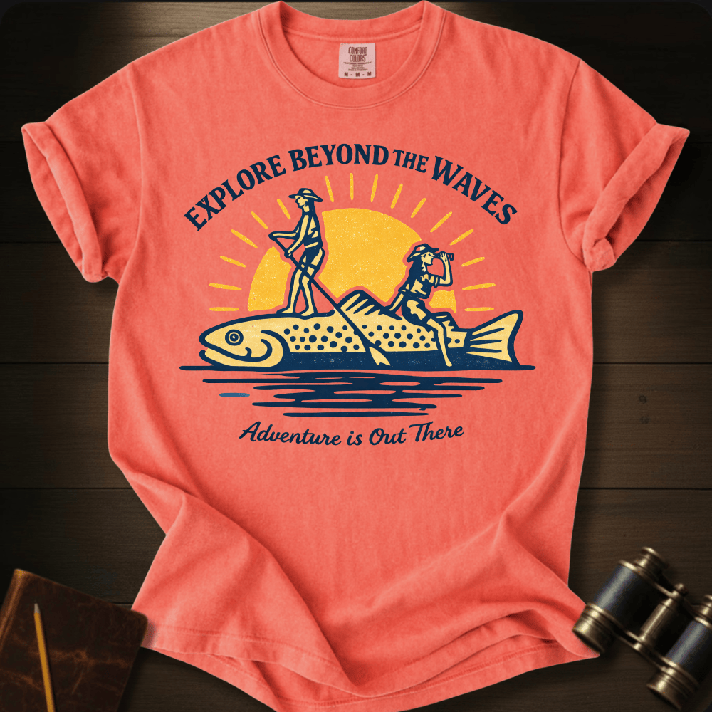 Explore Beyond the Waves T-shirt