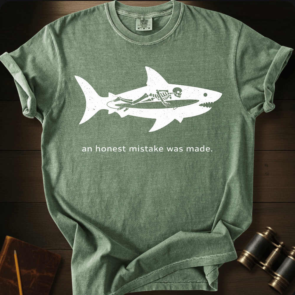 An Honest Mistake Surfing T-shirt