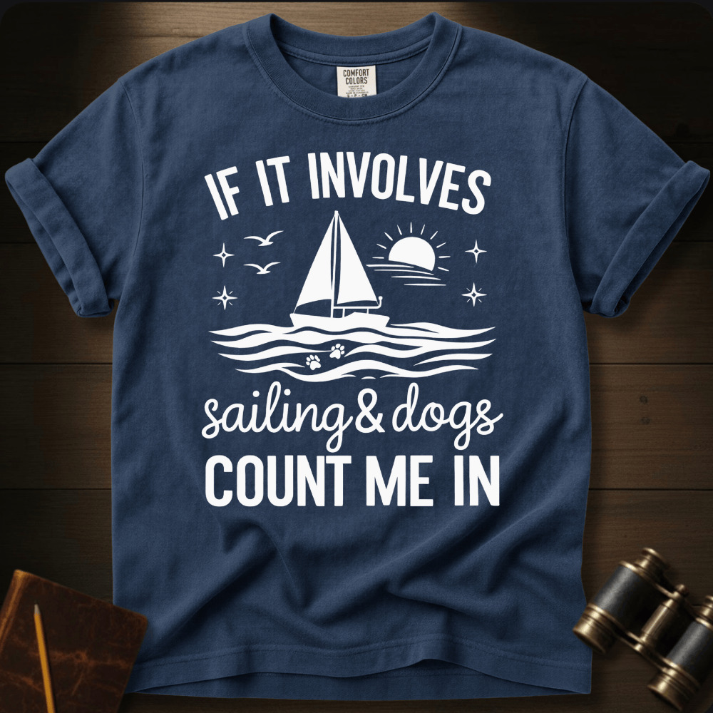 Sailing & Dogs T-shirt