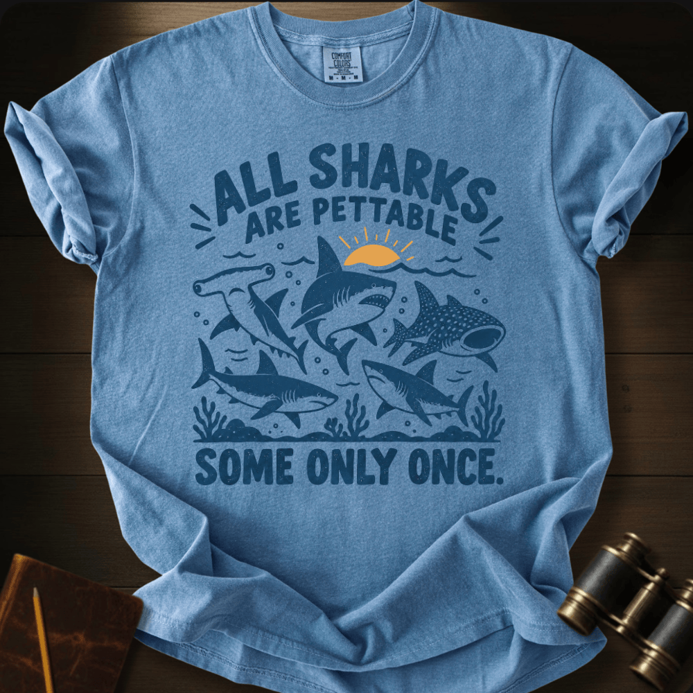 Pet Sharks Once T-shirt
