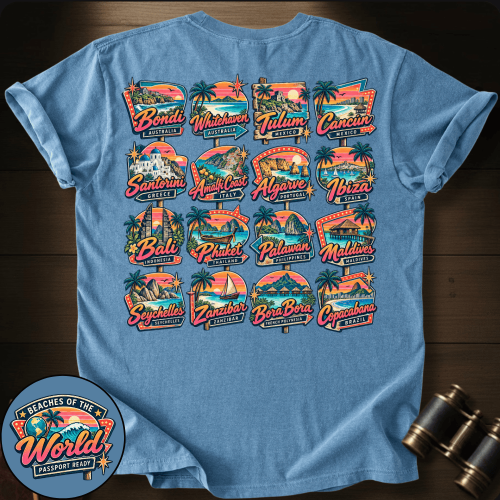 Beaches of the World T-shirt