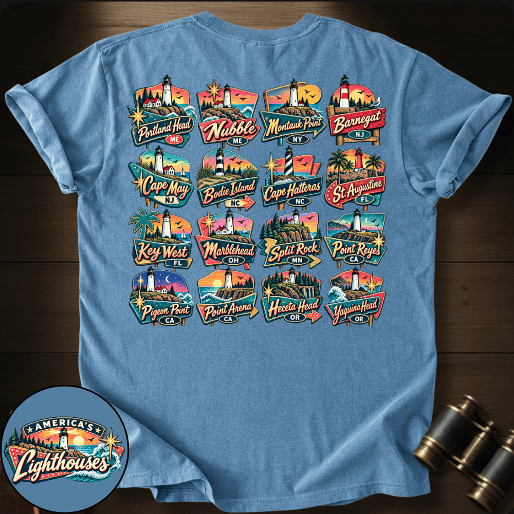 America´s Lighthouses T-shirt