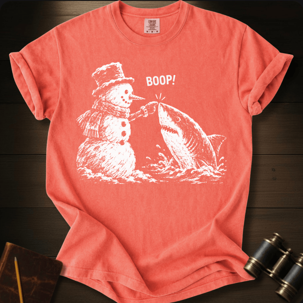 Snow Man Boop T-shirt