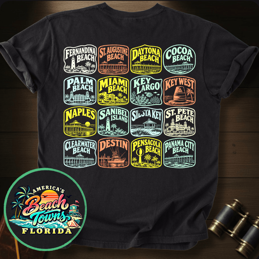 Florida Coast Beaches T-shirt