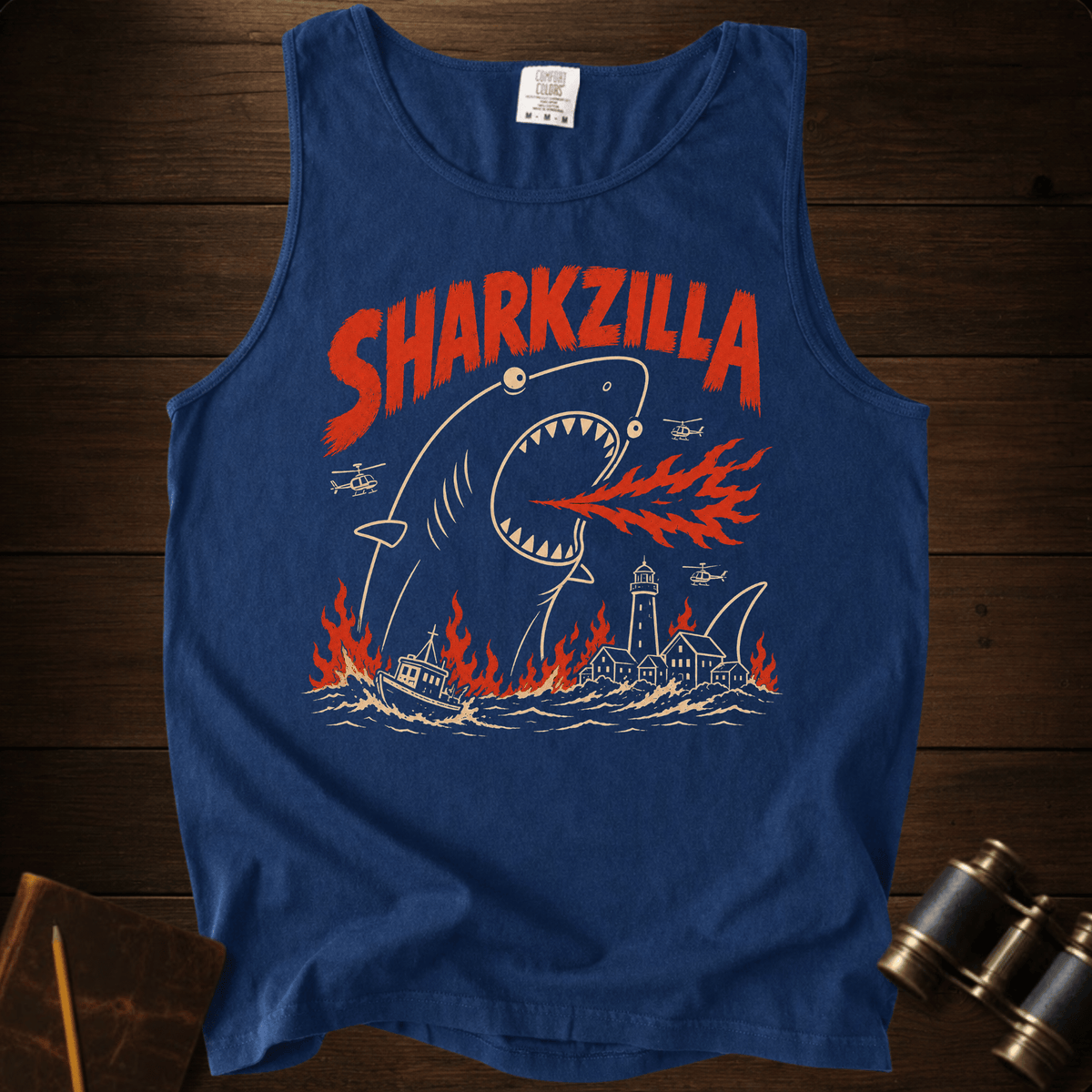 Sharkzilla Tank Top