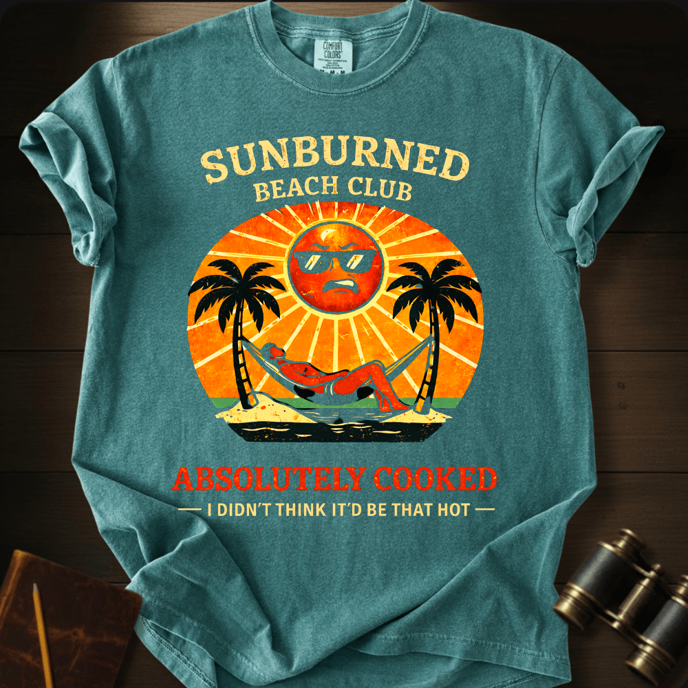 Sunburned Beach Club T-shirt