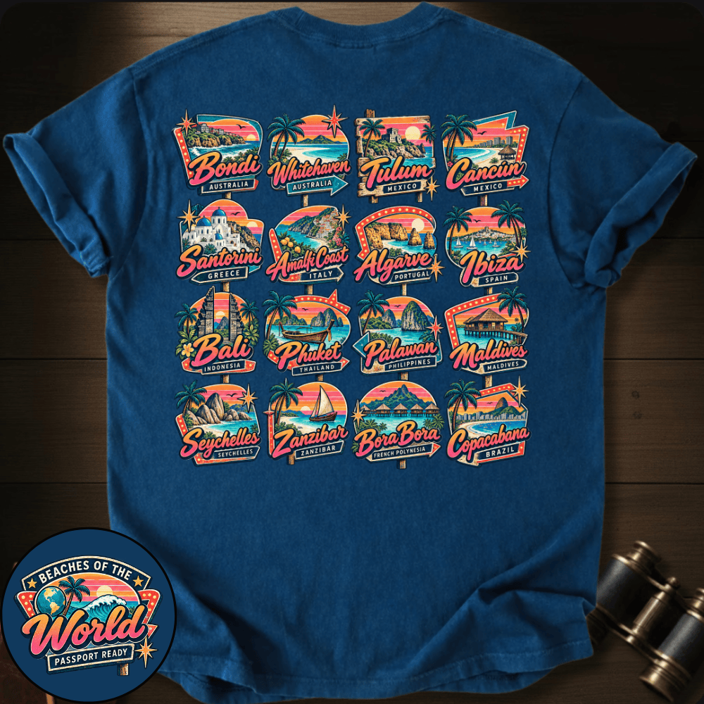Beaches of the World T-shirt