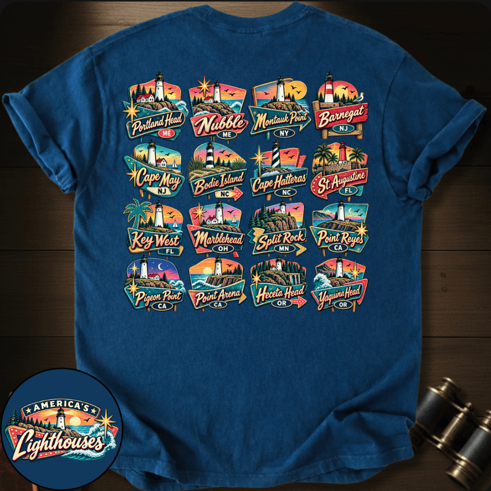 America´s Lighthouses T-shirt