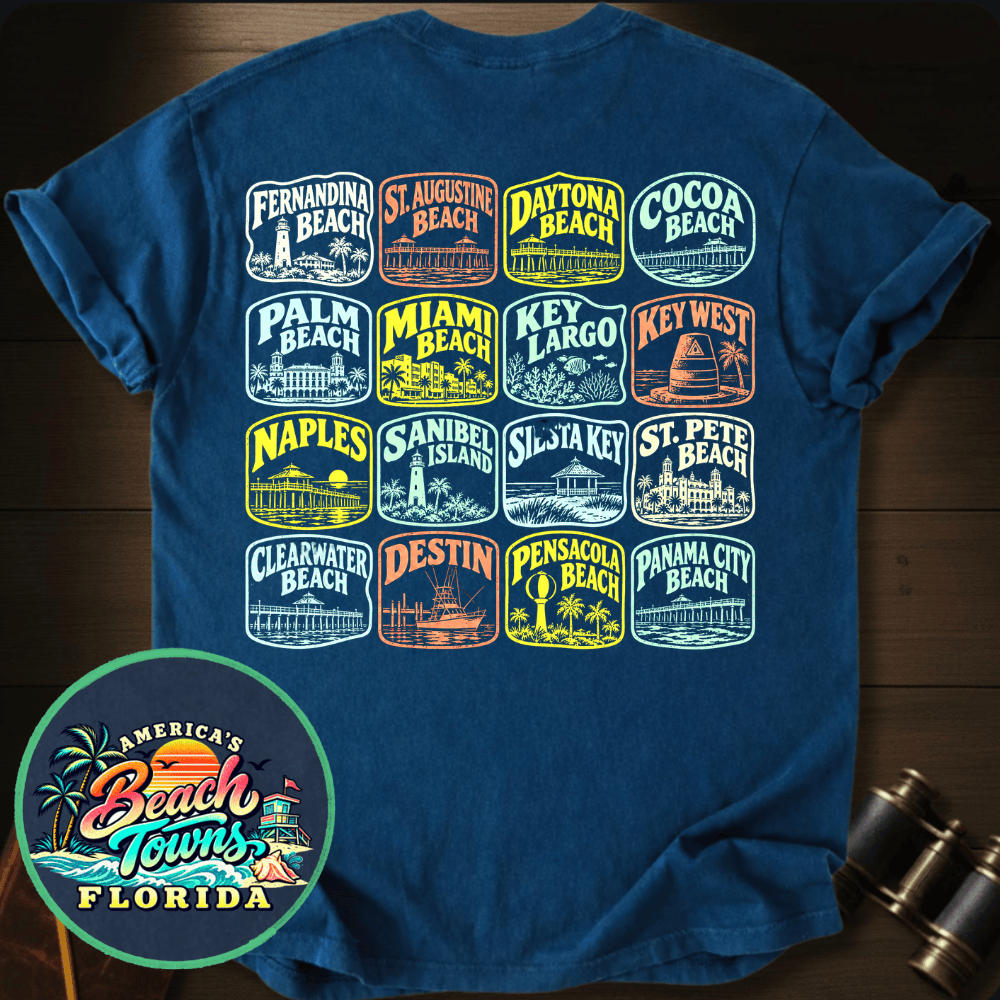 Florida Coast Beaches T-shirt