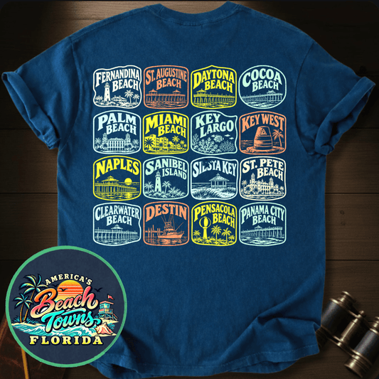 Florida Coast Beaches T-shirt