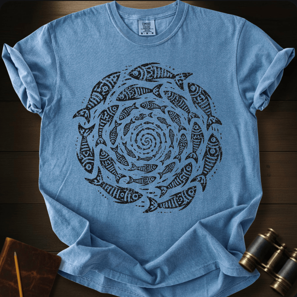 Fish Spiral T-shirt