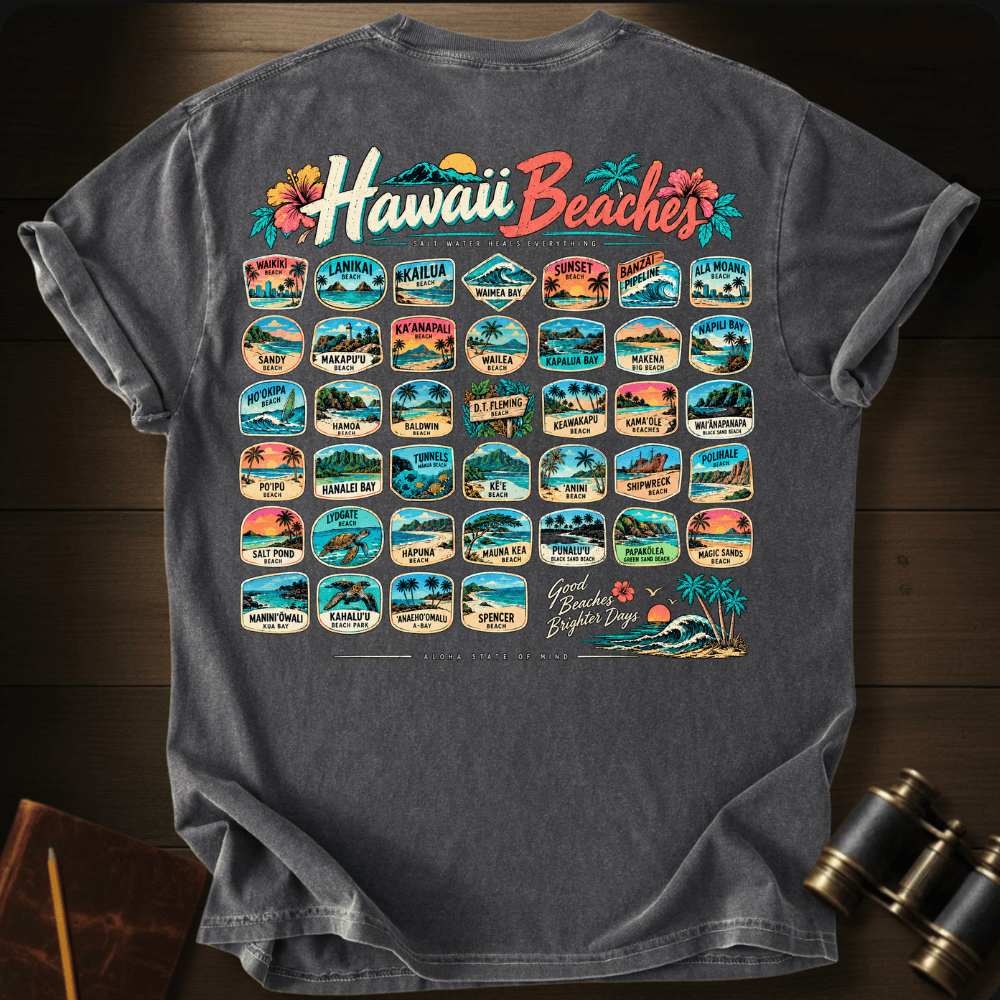 Hawaii Beaches 2 T-shirt
