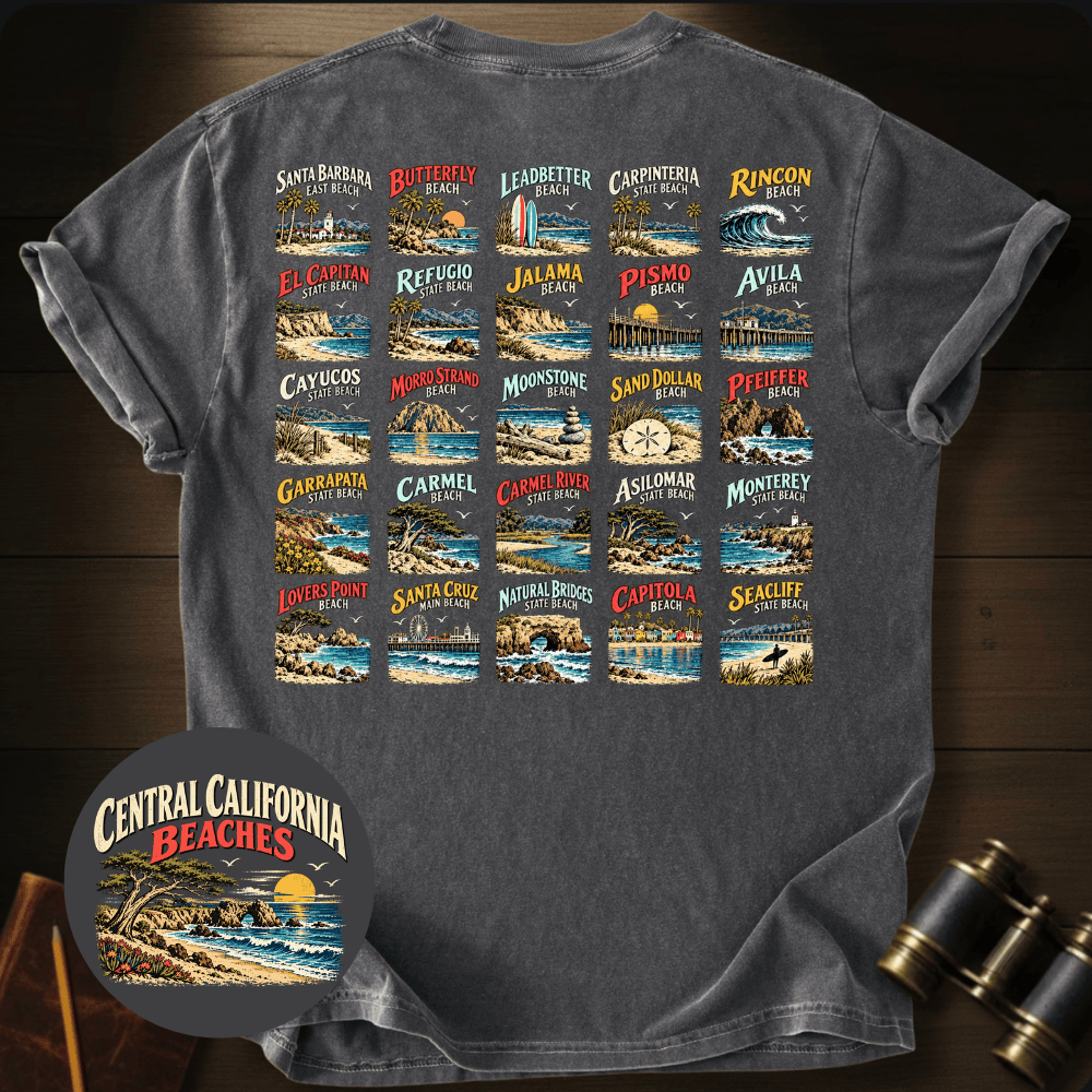 California Beaches T-shirt