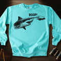 Boop sea creature graphic on a Comfort Colors unisex sweatshirt – Full Sail Marine ocean apparel