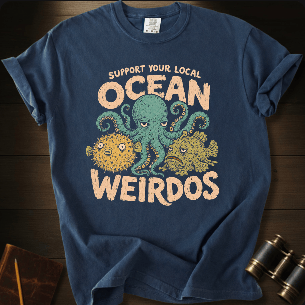 Support Sea Weirdos- T-shirt