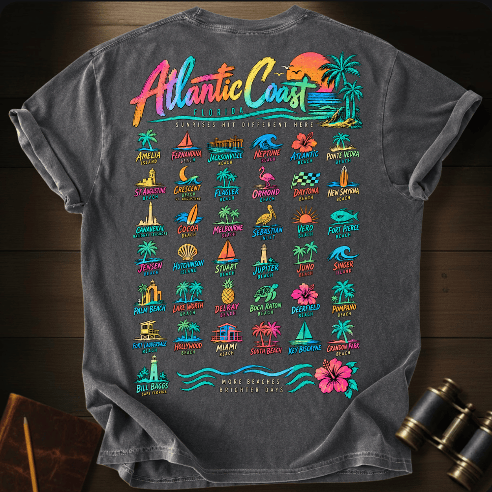 Atlantic Coast Florida T-shirt