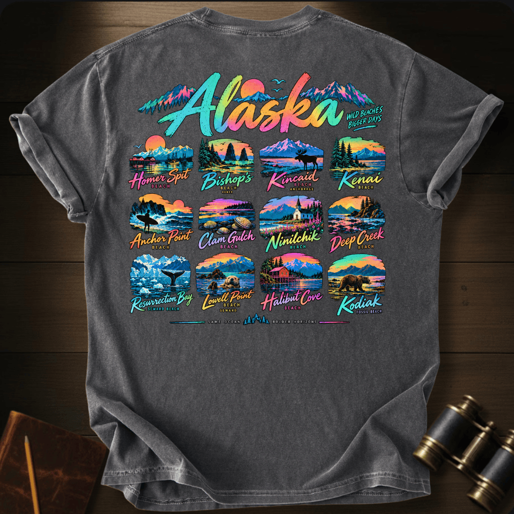 Alaska Beaches T-shirt