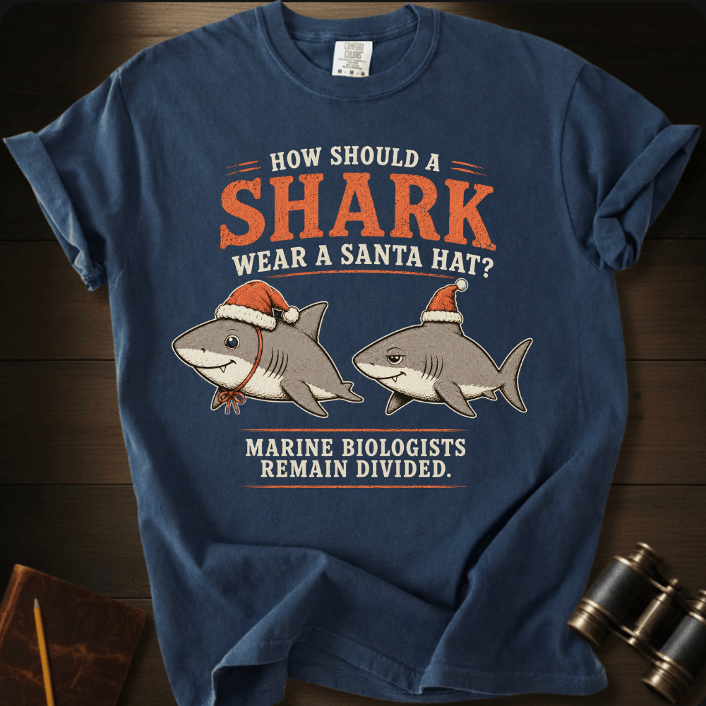 Santa Shark T-shirt