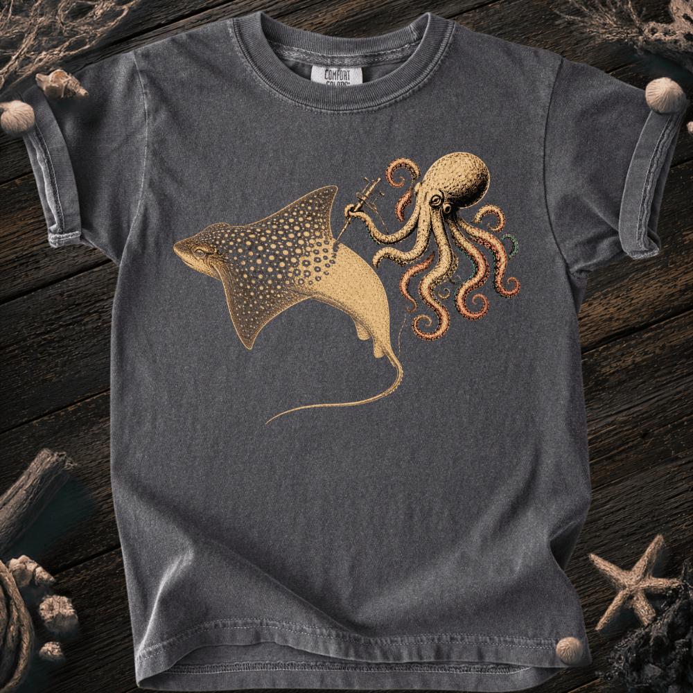 Spotted Eagle Ray Tattoo Youth Tee