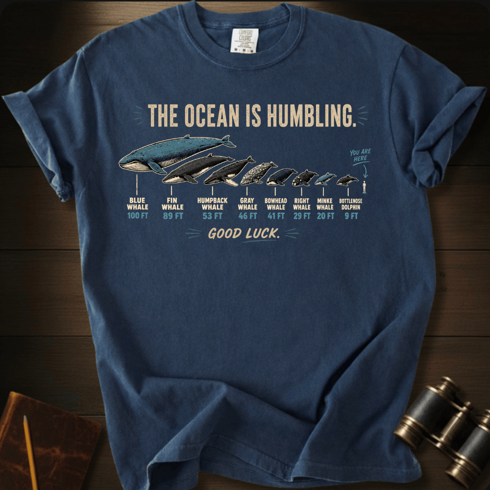 The Ocean Is Humbling T-shirt