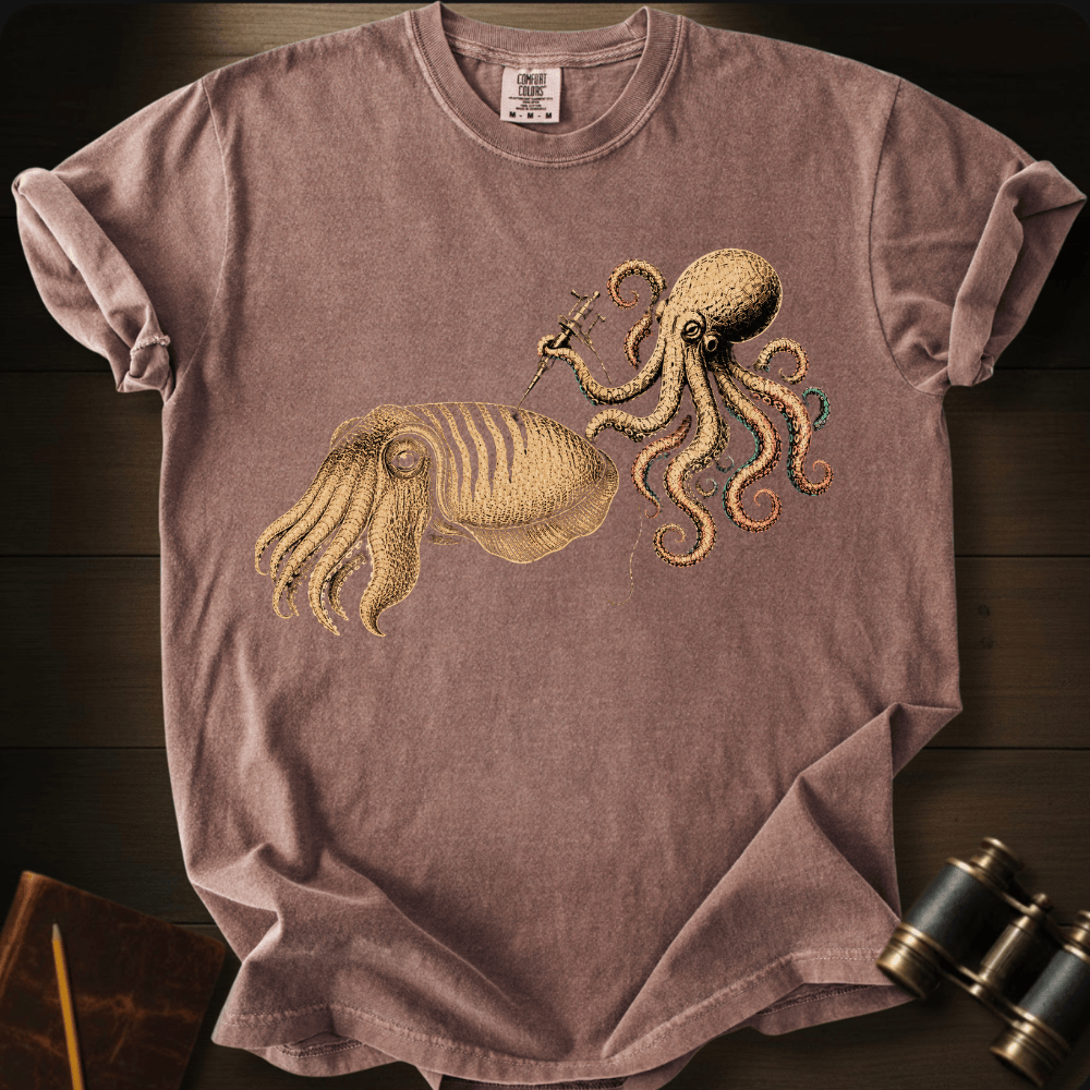 Cuttlefish Tattoo T-shirt