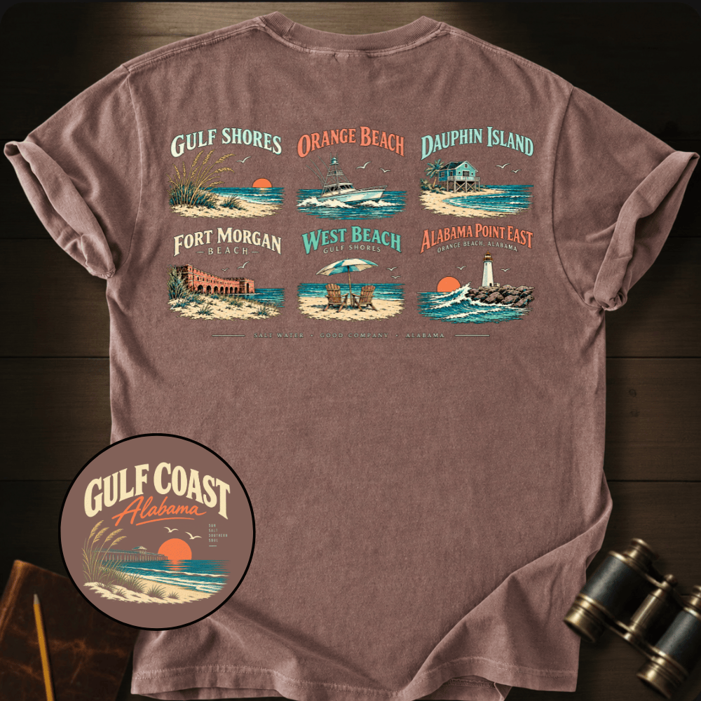 Gulf Coast Alabama T-shirt