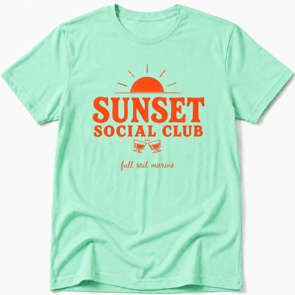 Sunset Social Club Tee