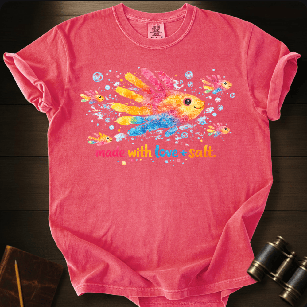 Made With Love And Salt T-shirt