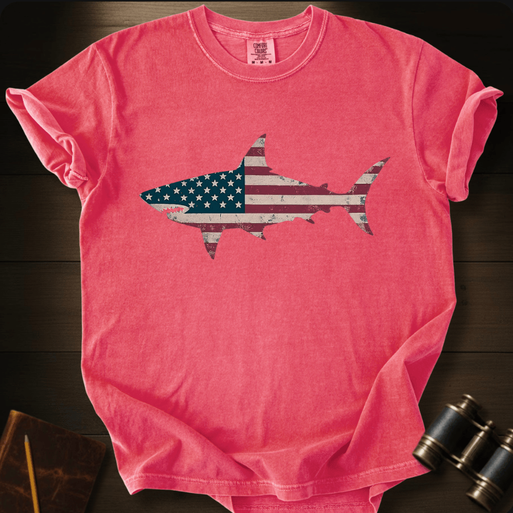 Shark Flag  T-shirt